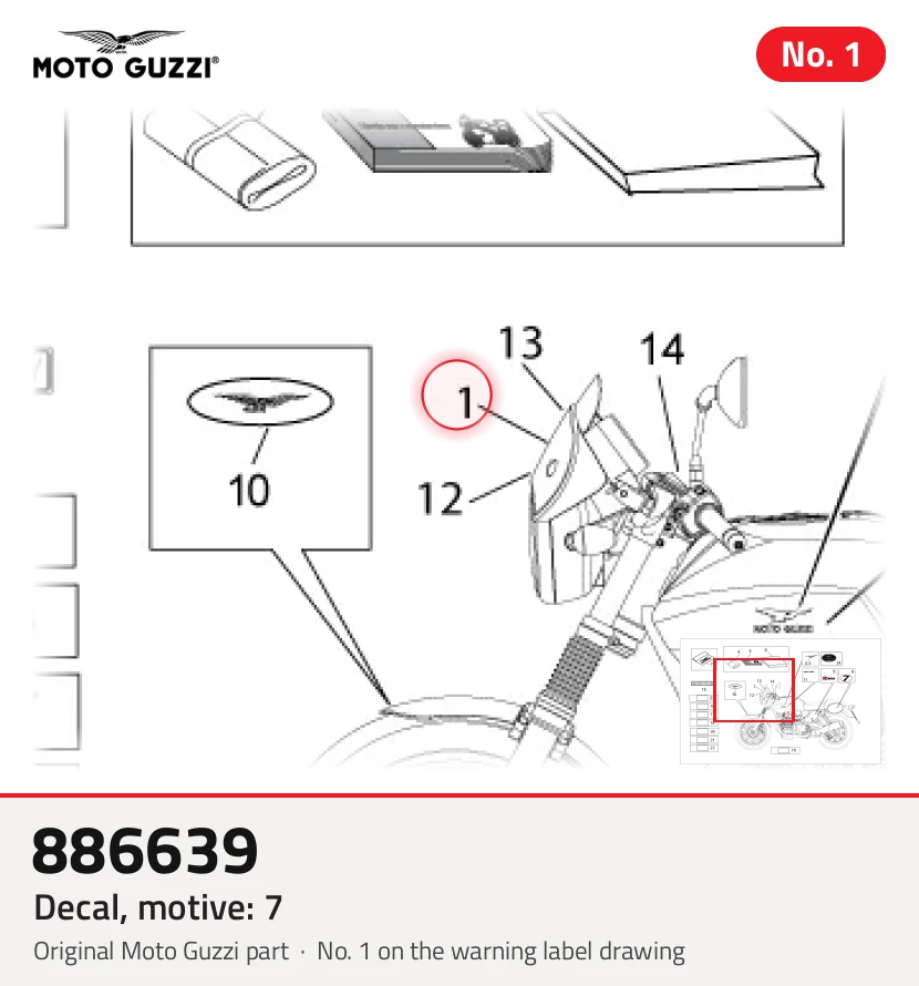 Calcomanía, motivo: 7