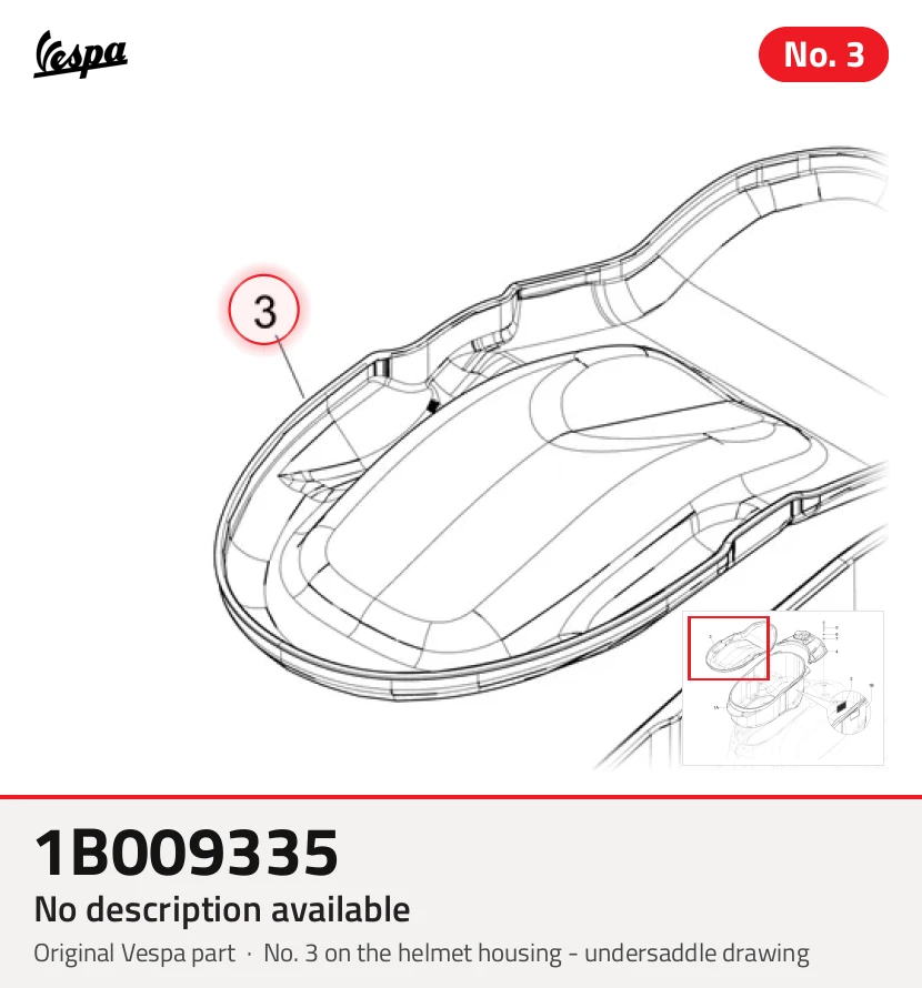 Tapis de compartiment à casque