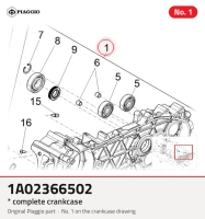 * COMPLETE CRANKCASE