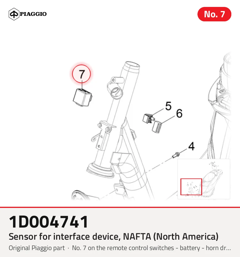 Capteur pour dispositif d'interface, nafta (amérique du nord)