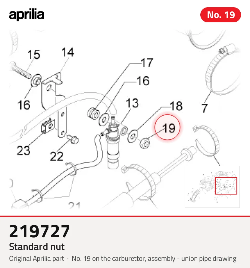 Nakrętka standardowa