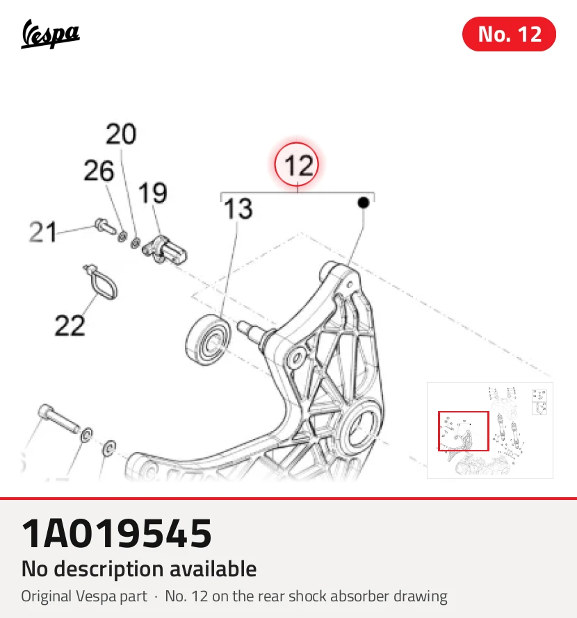 Brazo de suspensión derecho completo