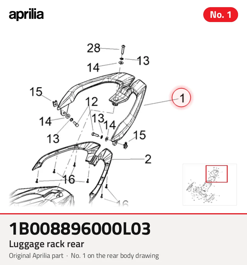 Gepäckträger hinten