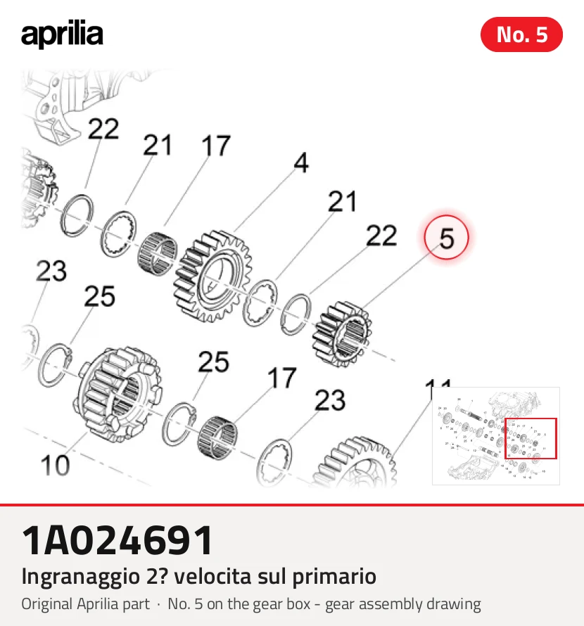 Engrenagem 2? velocidade no primário