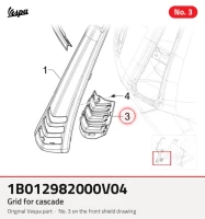 Grille pour cascade