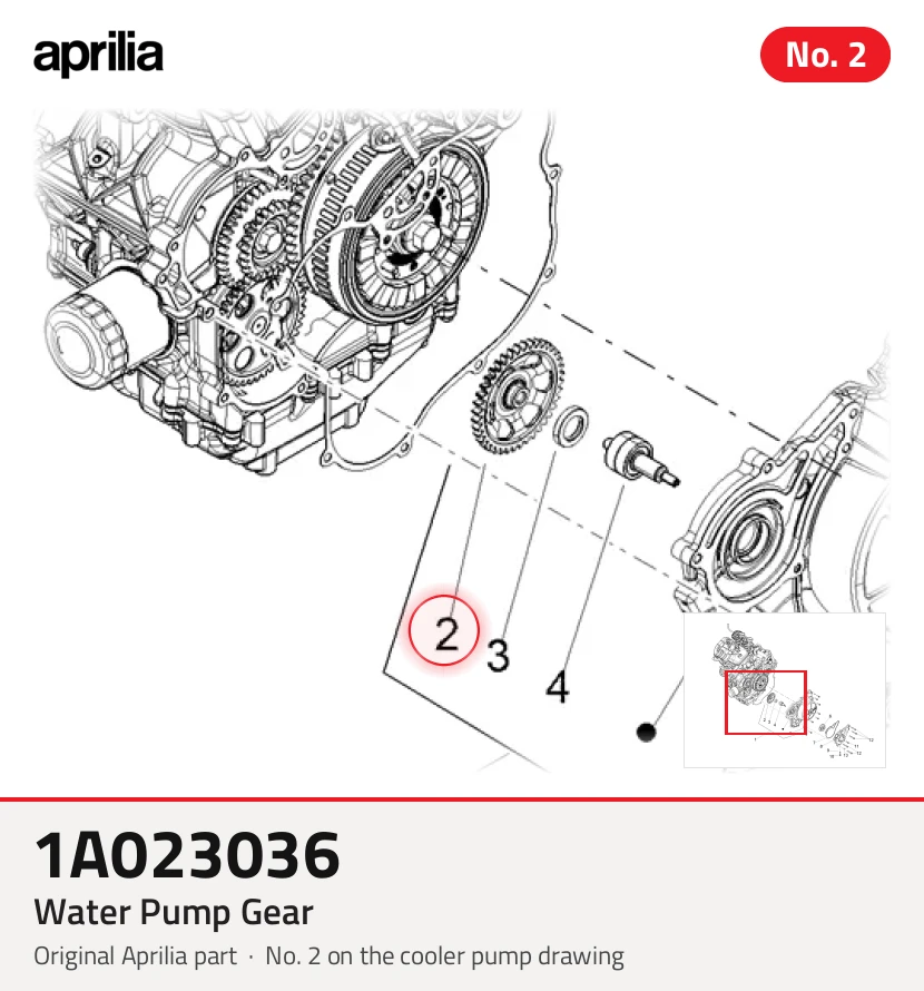 Water Pump Gear