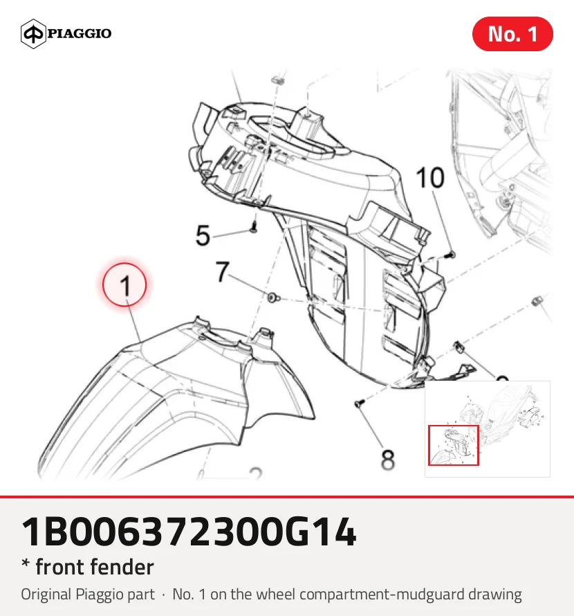 * FRONT FENDER