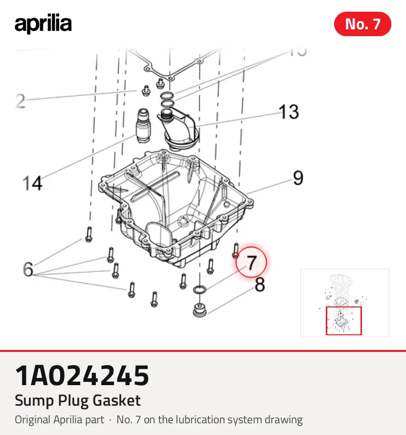 Sump Plug Gasket
