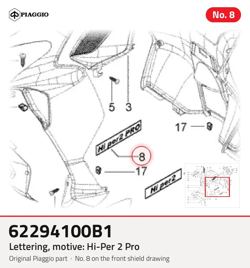 Napis, motyw: Hi-Per 2 Pro