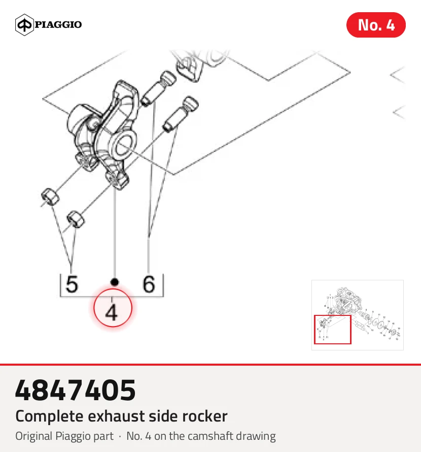 Rocker lateral de escape completo