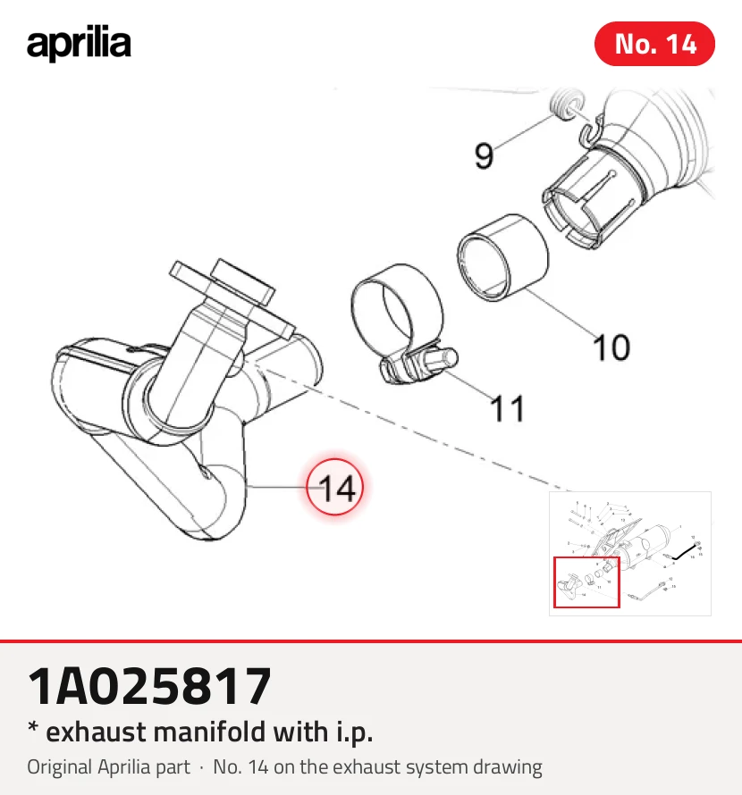 * collecteur d'échappement avec i.p.