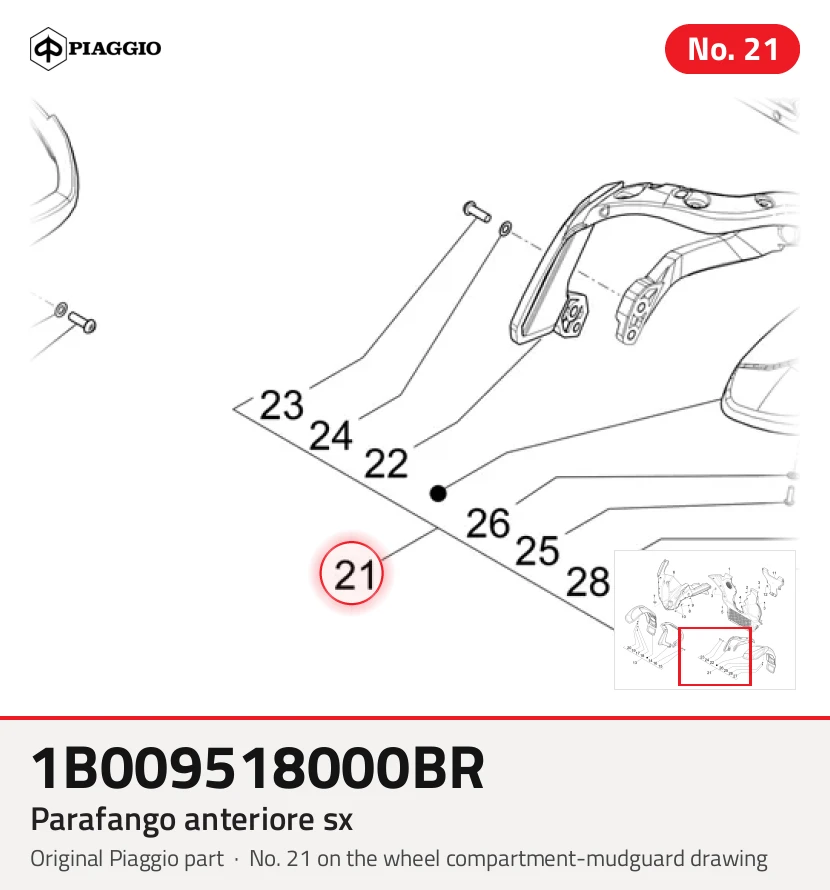 PARAFANGO ANTERIORE SX