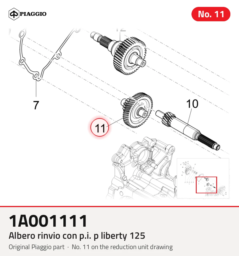 Albero rinvio con p.i. p wolność 125