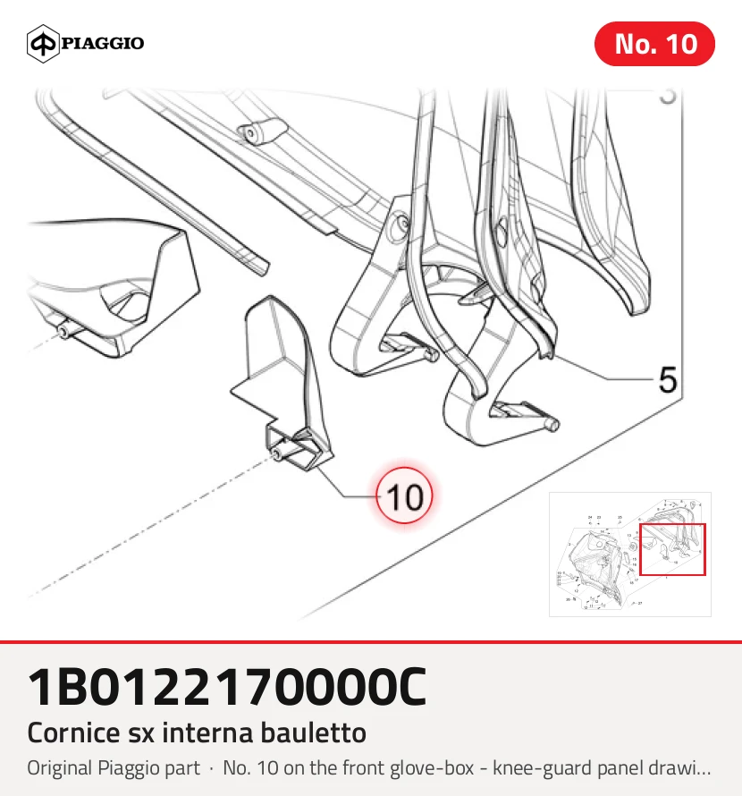 Gzyms sx interna bauletto