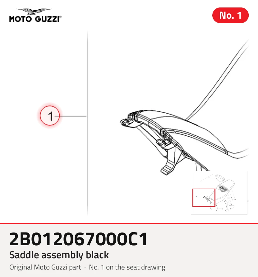 Zespół siodełka czarny