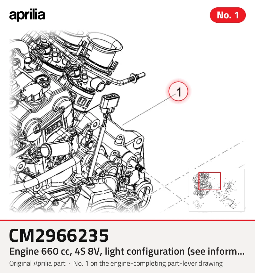 Motor 660 ccm, 4S 8V, Lichtkonfiguration (siehe Informationen), Euro 5+