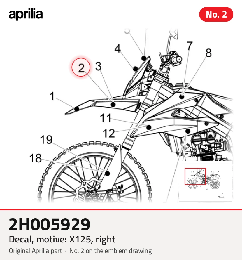 Dekor, Motiv: X125, rechts