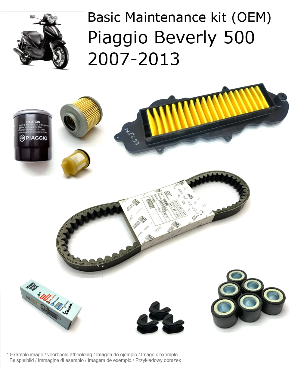 Wartungskit (OEM) Piaggio Beverly 500 2007-2013