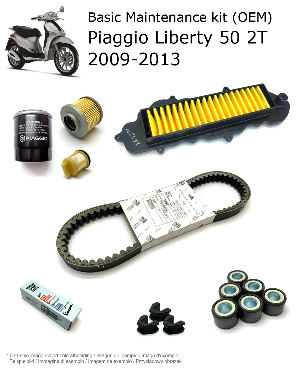 Wartungskit (OEM) Piaggio Liberty 50 2T 2009-2013