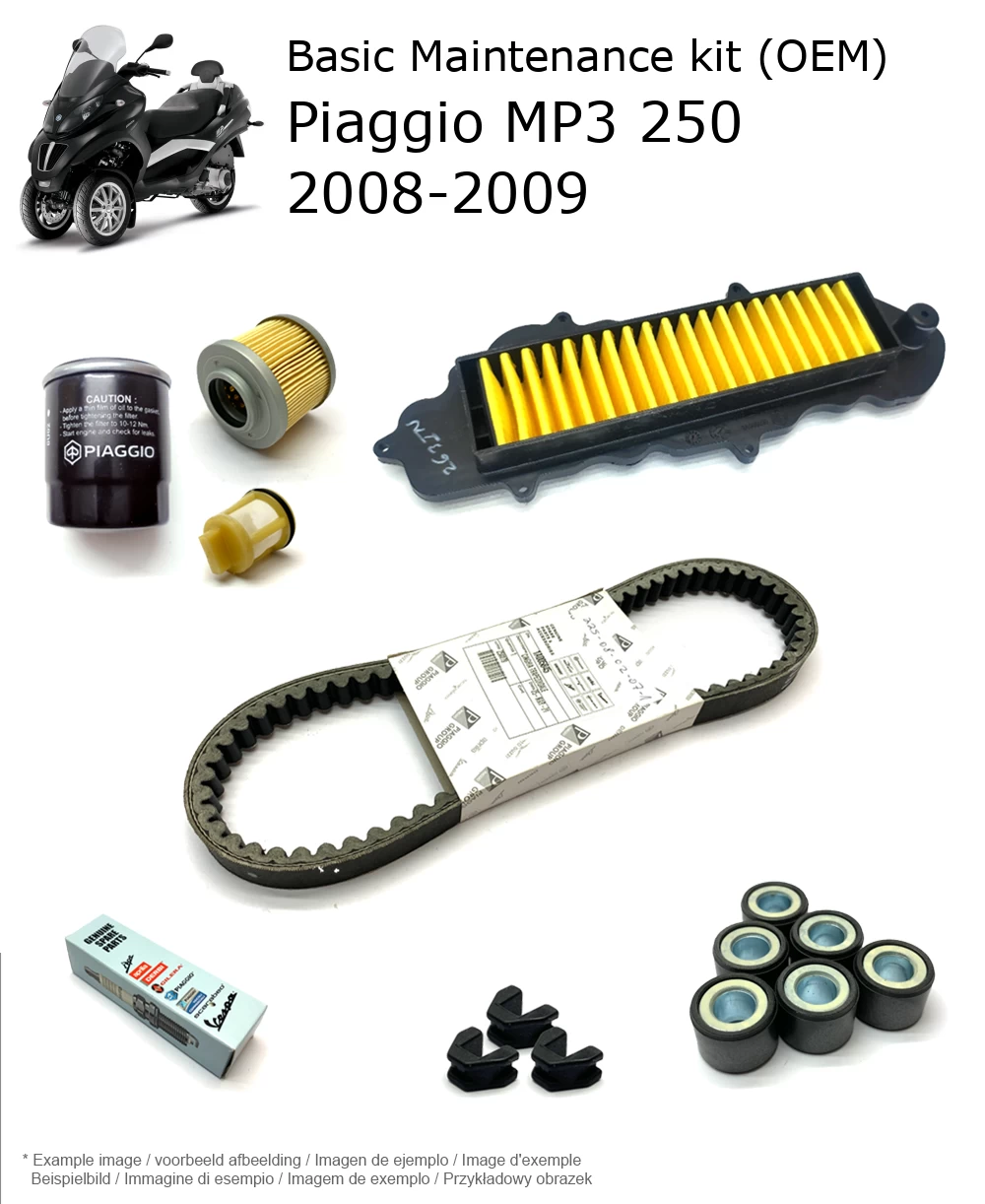 Wartungskit (OEM) Piaggio MP3 250 2008-2009