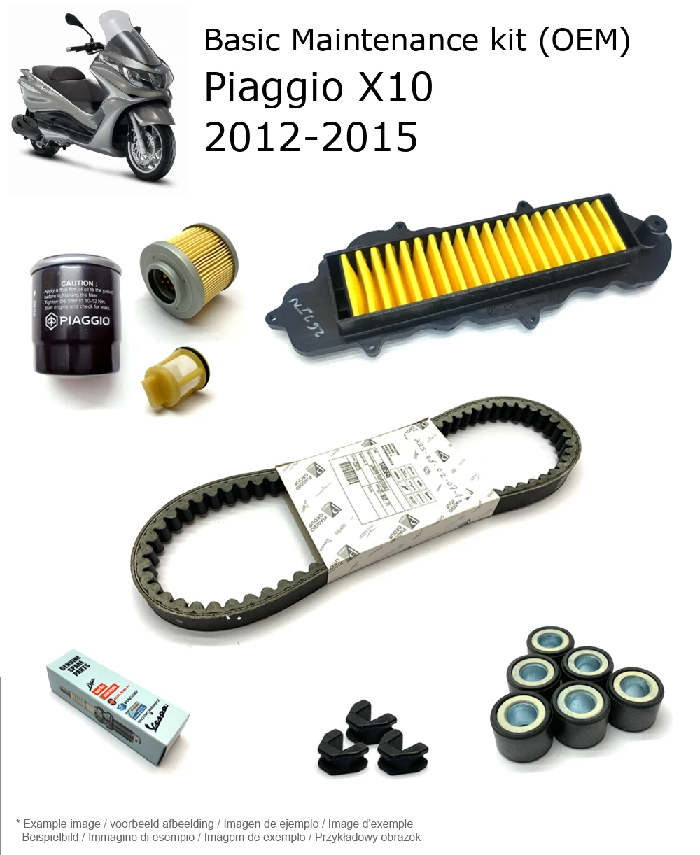 Wartungskit (OEM) Piaggio X10 2012-2015