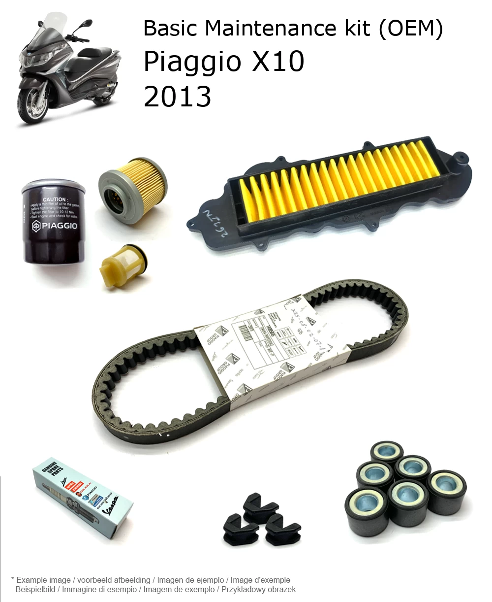Wartungskit (OEM) Piaggio X10 2013