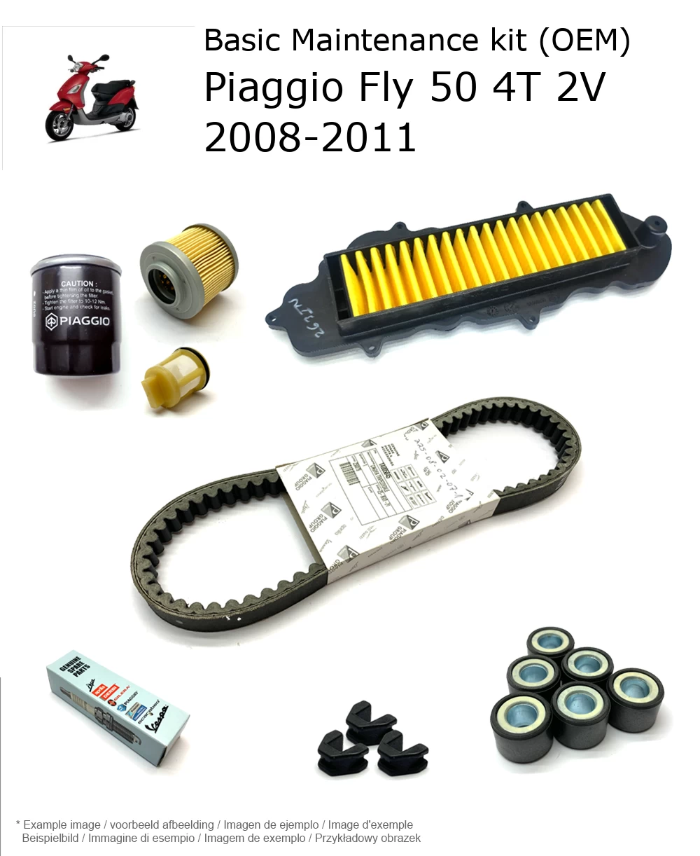 Wartungskit (OEM) Piaggio Fly 50 4T 2V 2008-2011