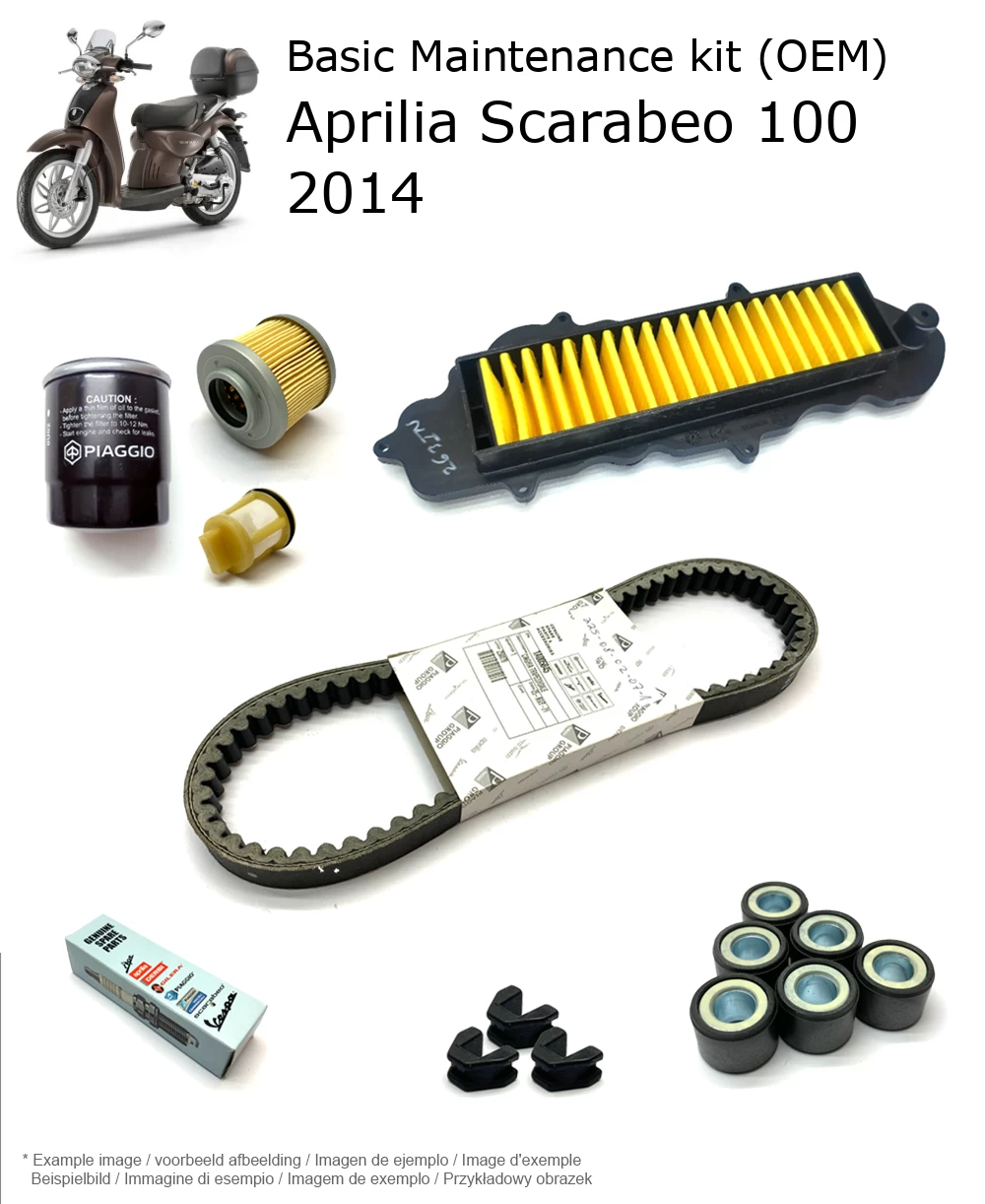 Wartungskit (OEM) Aprilia Scarabeo 100 2014