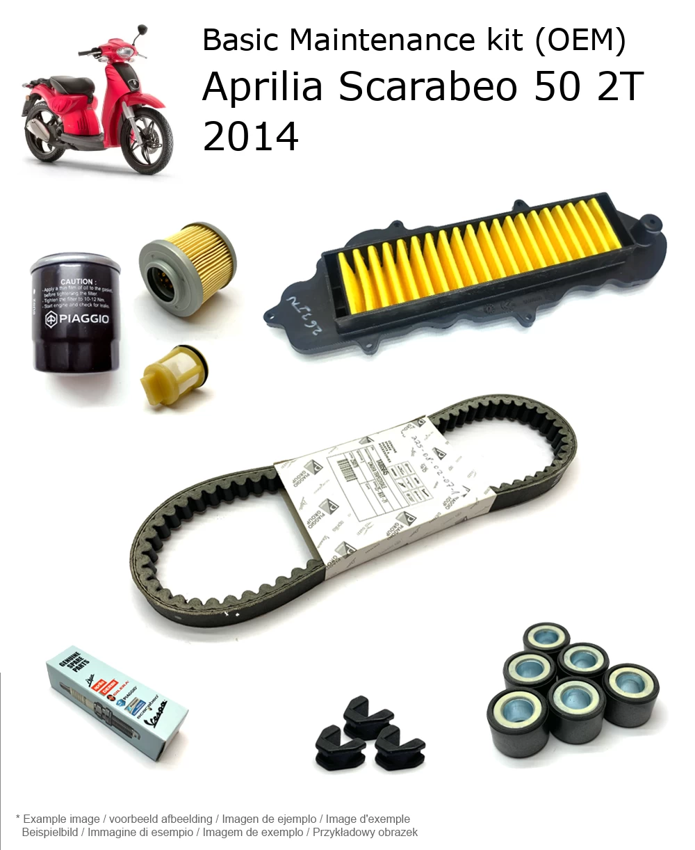 Wartungskit (OEM) Aprilia Scarabeo 50 2T 2014