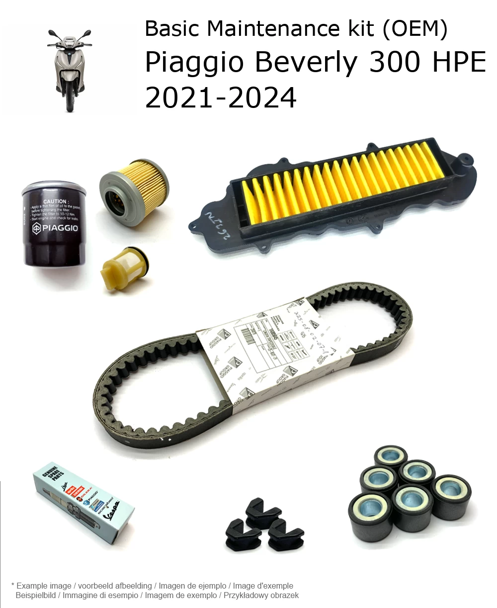 Wartungskit (OEM) Piaggio Beverly 300 HPE 2021-2024