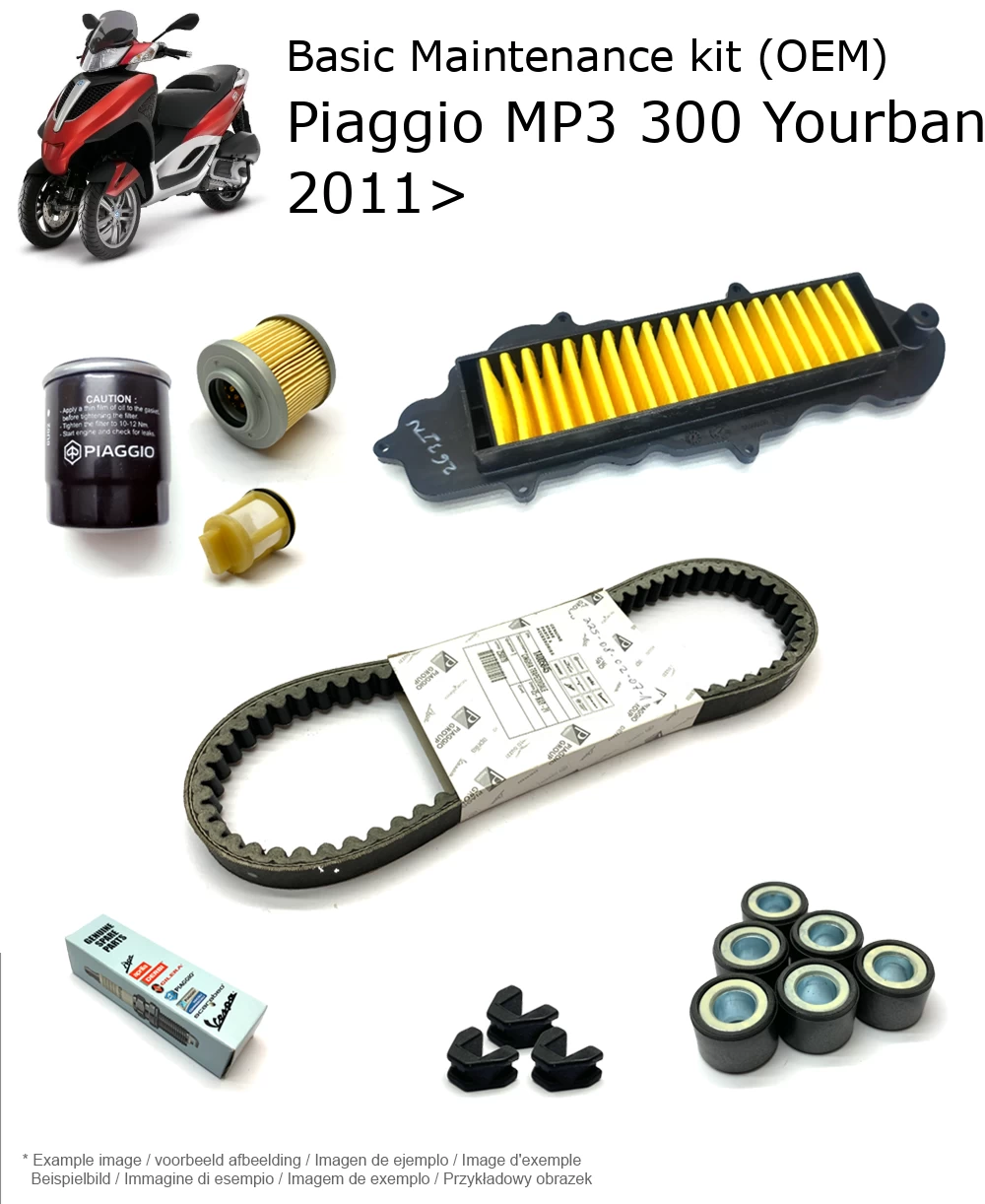 Wartungskit (OEM) Piaggio MP3 300 Yourban 2011>