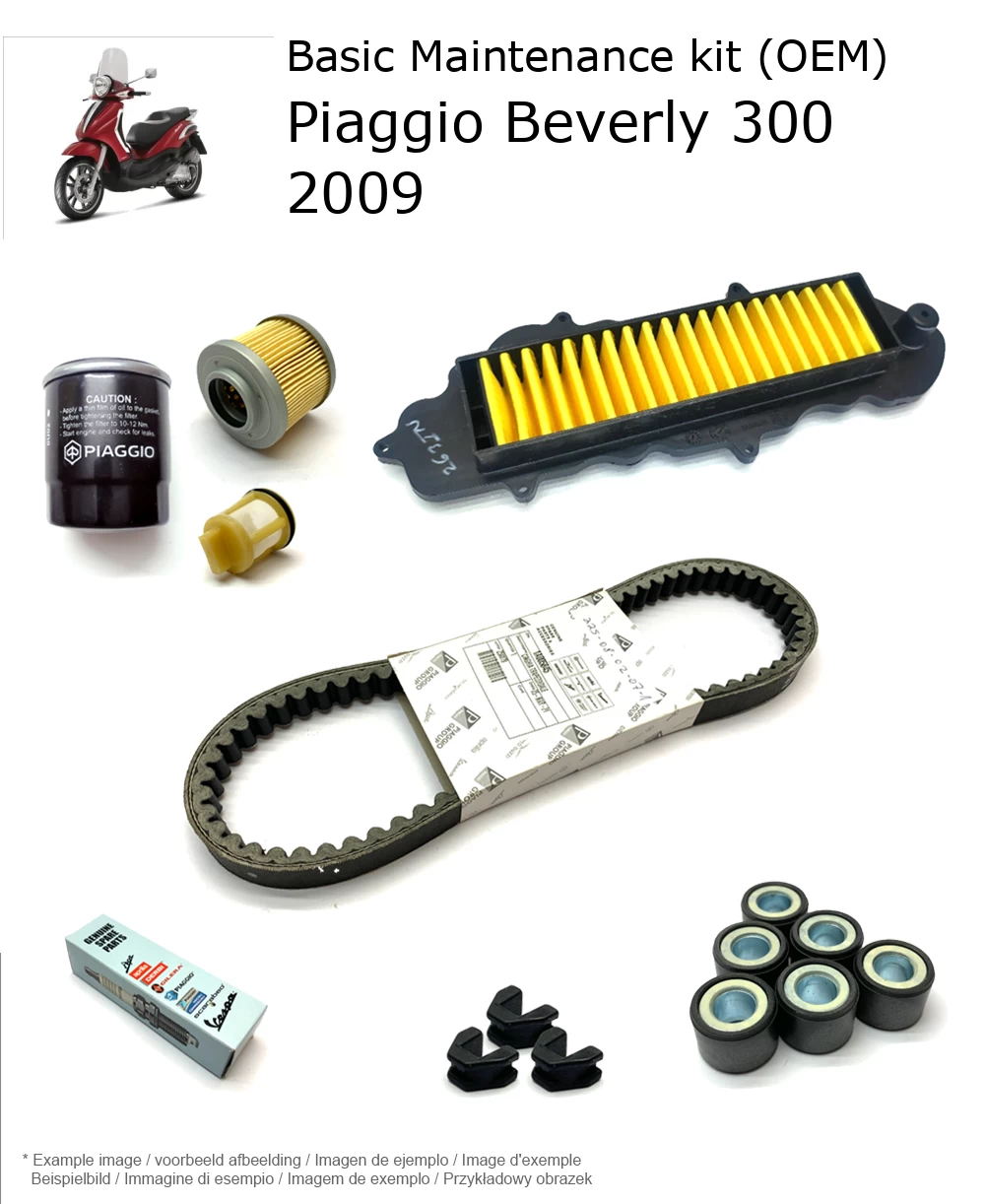 Wartungskit (OEM) Piaggio Beverly 300 2009