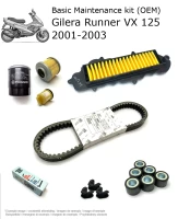 Zestaw konserwacyjny (OEM) Gilera Runner VX 125 2001-2003