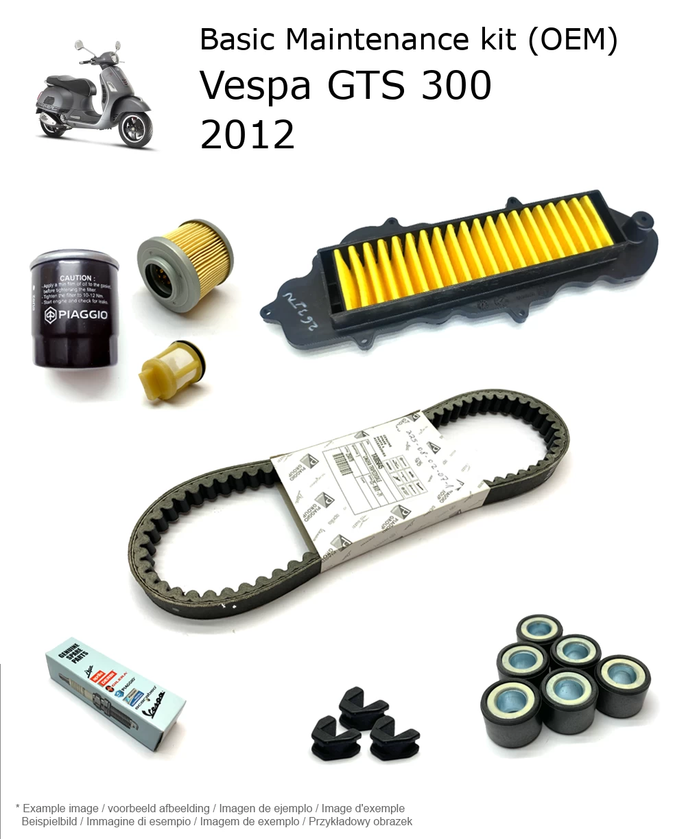 Wartungskit (OEM) Vespa GTS 300 2012