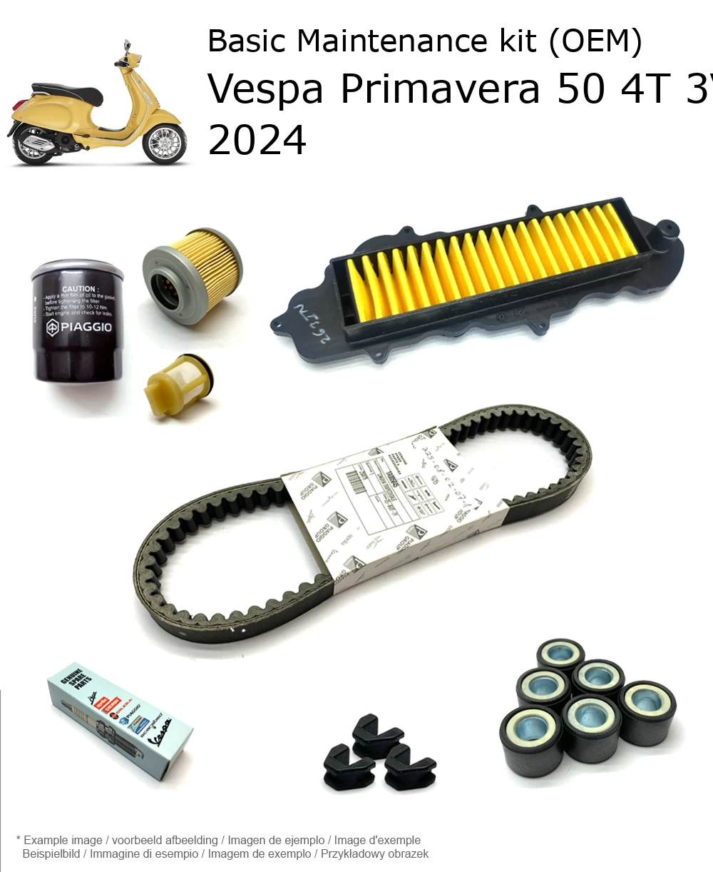 Wartungskit (OEM) Vespa Primavera 50 4T 3V 2024