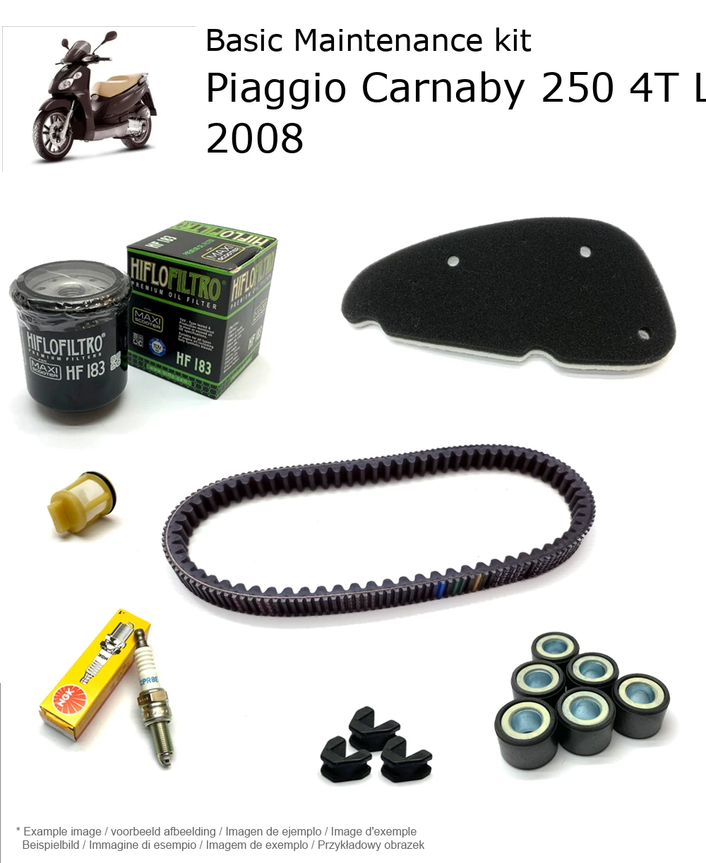 Wartungskit Piaggio Carnaby 250 4T LC 2008
