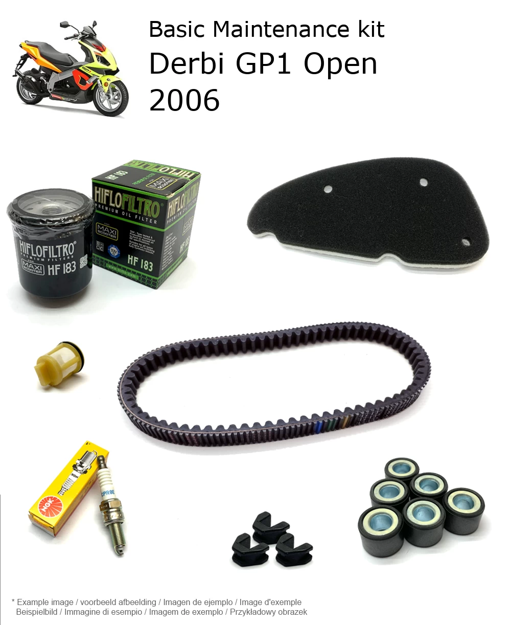 Wartungskit Derbi GP1 Open 2006