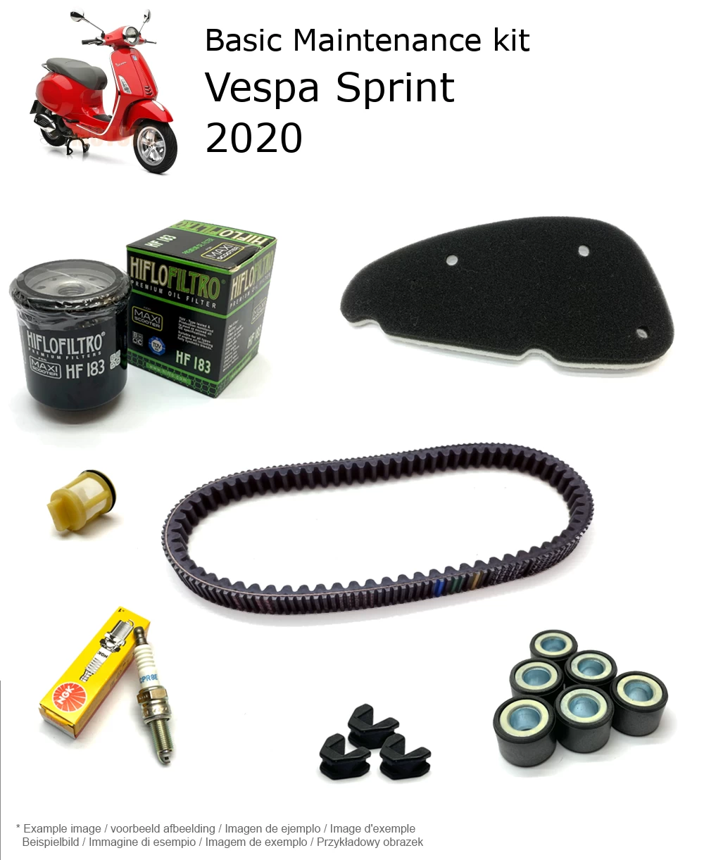 Wartungskit Vespa Sprint 2020