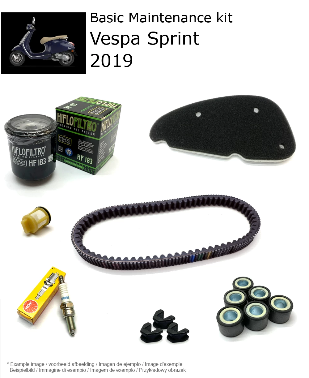 Wartungskit Vespa Sprint 2019