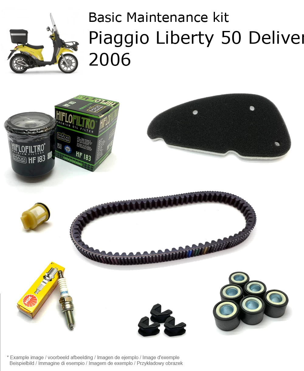 Wartungskit Piaggio Liberty 50 Delivery 4T 2V 2006