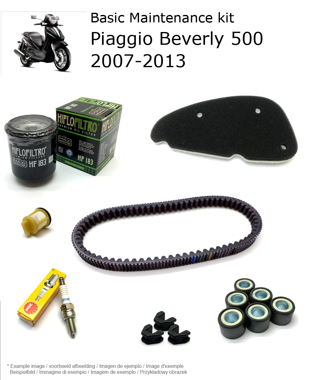 Kit d'entretien Piaggio Beverly 500 2007-2013