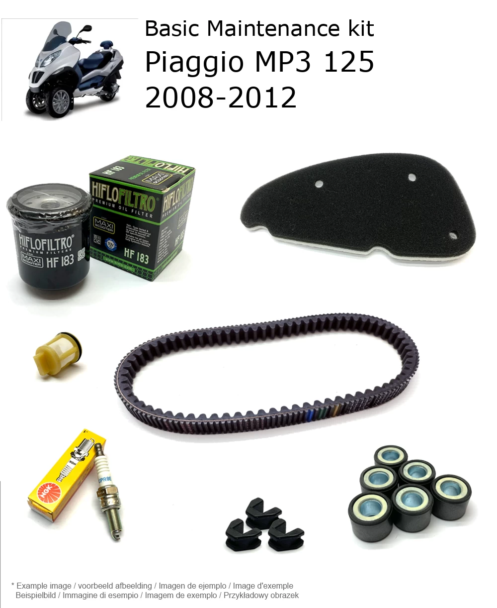 Wartungskit Piaggio MP3 125 2008-2012