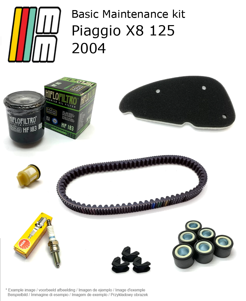 Wartungskit Piaggio X8 125 2004