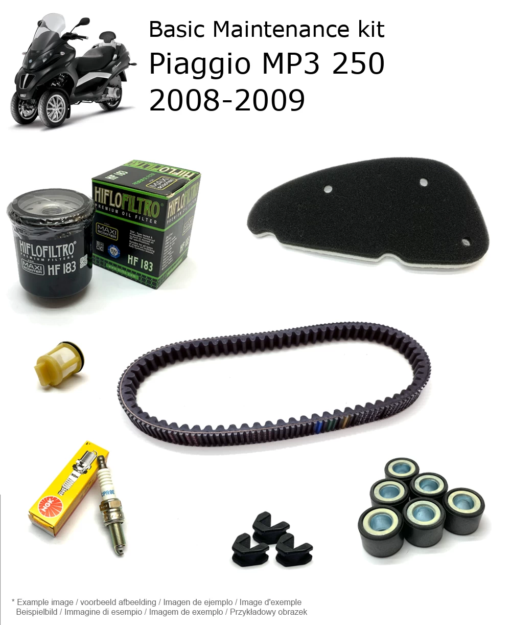 Wartungskit Piaggio MP3 250 2008-2009