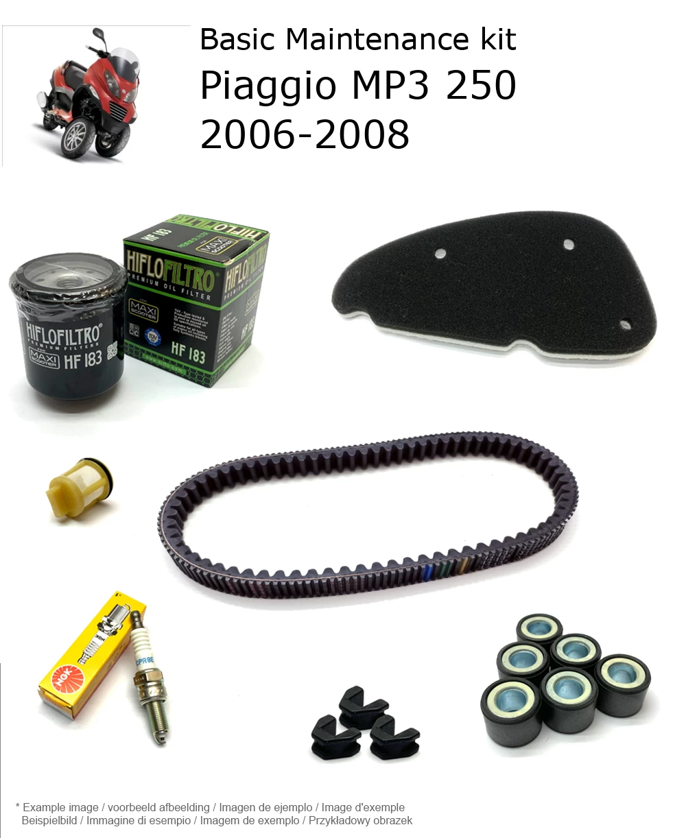Wartungskit Piaggio MP3 250 2006-2008