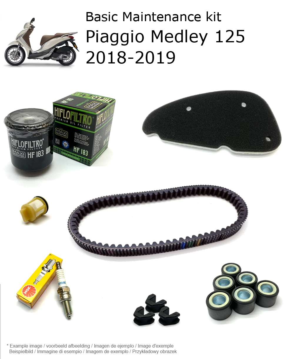 Wartungskit Piaggio Medley 125 2018-2019