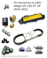 Kit di manutenzione (OEM) con pastiglie freno Vespa VX 150 4T 3V 2016-2021
