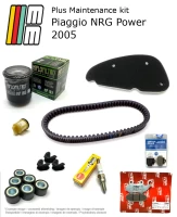 Wartungskit mit Bremsbelägen Piaggio NRG Power 2005