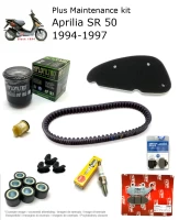 Kit de mantenimiento con pastillas de freno Aprilia SR 50 1994-1997