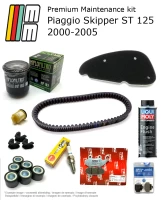 Wartungskit mit Bremsbelägen und Zusatzstoff Piaggio Skipper ST 125 2000-2005